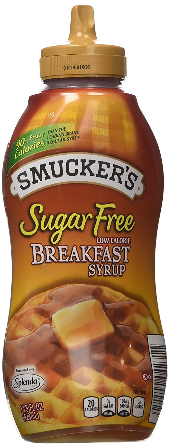Smuckers Sugarfree Low Calorie Breakfast Syrup,14.5 FL OZ