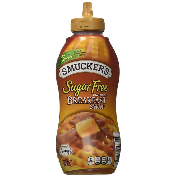 Smuckers Sugarfree Low Calorie Breakfast Syrup,14.5 FL OZ Walmart