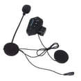 thumbnail image 1 of Auriculares Bluetooth Bling Bling para casco de motocicleta intercomunicador manos libres, 1 of 12