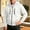 White, variant on ZUBMGKTE Hoodies for Men Zip Up Hoodie Drawstring Casual Long Sleeve Pocket Hooded Sweatshirts