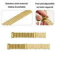 thumbnail image 4 of Watch Stainless Steel Strap, for Samsung Watch4/5/6 20MM, Gold, 4 of 5