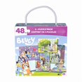thumbnail image 4 of Rompecabezas Bluey SpinMaster con mango de cuerda 48 Piezas, 4 of 5