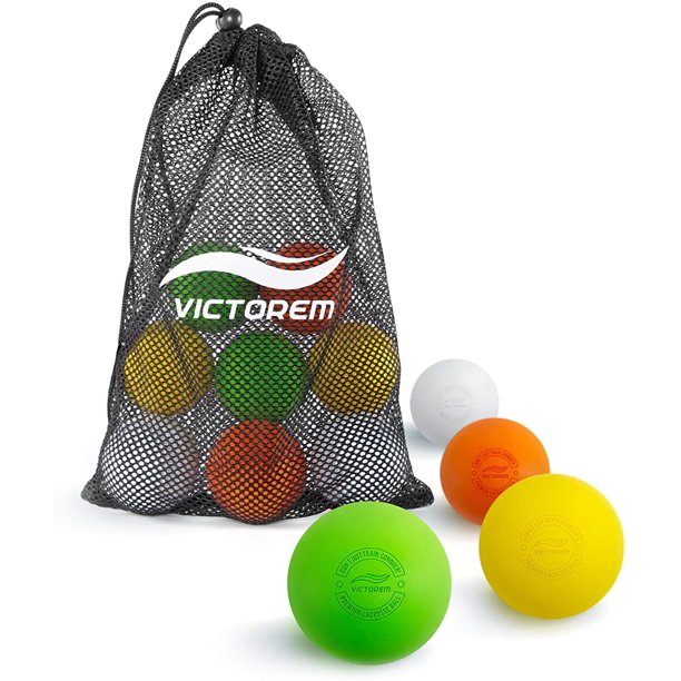 Victorem Lacrosse Balls, Odorless and Durable Therapy Ball, Back Roller