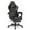 Black, variant on Huracan Gaming Chair with Footrest, Adjustable Height Computer Office Chair with Massage Lumbar Pillow&Headrest, Ergonomic High Back Leather Gamer Game Desk Chair for Adults,Blue