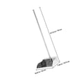 thumbnail image 2 of Raindrops Heavy Duty Metal Dustpan with Comfortable Grip for Courtyard and Garage Cleaning, 2 of 8