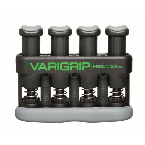 CanDo VariGrip hand exerciser, 5 pounds, medium, green