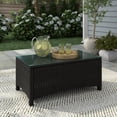 thumbnail image 3 of Alvory 4-PC Outdoor Patio PE Rattan Seating Set in Grey with Rectangular Coffee Table, 3 of 4