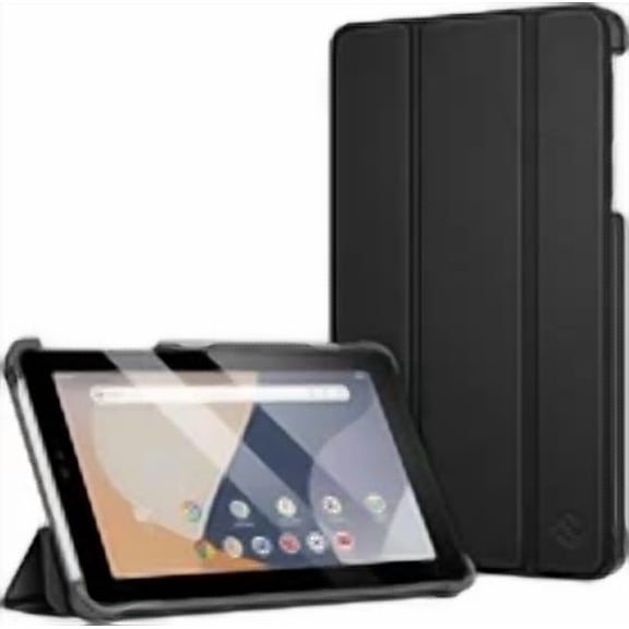 Case For Onn. 7" Tablet (2024 Model) Folio Lightweight Hard Shell Stand Cover