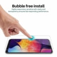 thumbnail image 3 of SupeRShield Screen Protector for Samsung Galaxy A32 4G Tempered Glass [HD Full Coverage] [Easy Installation] Scratch Resistant 9H Hardness Bubble Free Protective Film 2 Pack, 3 of 5