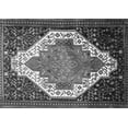 thumbnail image 1 of Ahgly Company Indoor Rectangle Medallion Gray Traditional Area Rugs, 8' x 10', 1 of 1