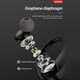 thumbnail image 5 of Auriculares Lenovo LP7 True Wireless Earbuds BT 5.0 Auriculares inalámbricos con gancho para la oreja con unidad de altavoz de 13 mm Pantalla de alimentación LED Negro Lenovo Auriculares, 5 of 7