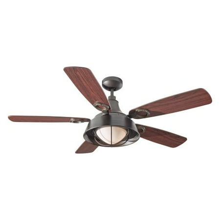 Monte Carlo Morton Morton 52 5 Blade Indoor Ceiling Fan With Light Kit Included