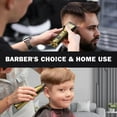 thumbnail image 5 of SENLINK Gold Cordless Hair Clippers Set for Men, Rechargeable Barber Hair Cutting & Beard Trimmer Kit with LED Power Display, Portable Travel Storage Case Included for Home Salon Grooming, 5 of 6