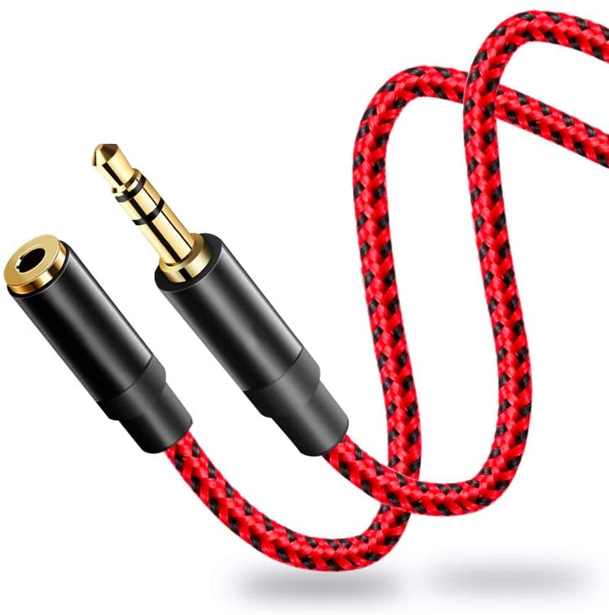 3.5mm Headphone Extension Cable, 3.5mm Male to Female Stereo Audio