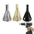 thumbnail image 1 of External Deburring Chamfer Tool,3 Pcs Deburring for Drill Bits,External Deburring Hexa and Triangular Chamfer Tool,For Countersink Removal,For Various, 1 of 5