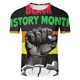 thumbnail image 3 of Tops para hombre, blusas y camisas de manga corta con cuello redondo para hombre Camisa de manga corta estampada para hombre Top/camisa de manga corta con cuello redondo Tops para hombre, 3 of 4