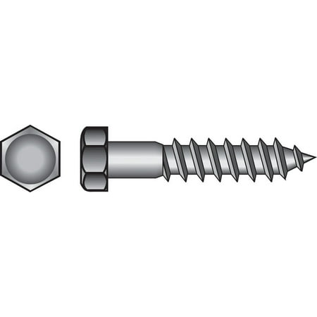 

Hillman 1/2 Hot Dipped Galvanized Steel Hex Lag Screw