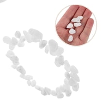 RENACLIPY White Landscape Gravel Stones for Plants, Garden Decorative Rocks, 1 Set for Outdoor and Indoor Use