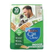 Purina Cat Chow Indoor Healthy Weight and Hairball Dry Cat Food With Chicken, 20 lb.