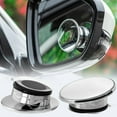 thumbnail image 5 of FYBTO 2Pcs Blind Spot Car Mirror, Adjustable Frameless Round HD Glass Automotive Rear View Side Blindspot Mirrors 360° Rotating with Vacuum Suction Cup for Vehicles & Motorcycle & Trucks & SUV-0625, 5 of 5
