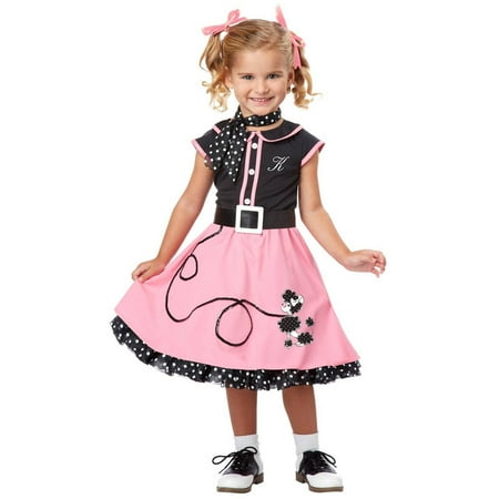 50s poodle cutie toddler halloween costume