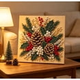 thumbnail image 6 of Christmas Diamond Art Kits For Adults Clearance, DIY Pearl Diamond Art, Diamond Art Christmas Ornaments for Front Door Living Room Decor, Christmas Decor Wall Art, Christmas Gifts (A), 6 of 7