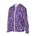 thumbnail image 2 of Kdxio Lavender Flowers Print Women Men Sun Protection UPF 50+ Jackets Zip Up Long Sleeve Hoodie Hiking Lightweight with Pockets, 2 of 8