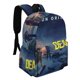 thumbnail image 2 of Dead Loch-theme Backpack, Campus style schoolbag Bookbag with Adjustable Shoulder Straps And Large Zip Compartment, Unisex Travel Bags.42x30x15cm, 2 of 6
