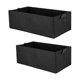thumbnail image 3 of 5PCS Felt Plant Growing Kits Planter Bags Outdoor Rectangle Plant Fabric Pot Container for Ourdoor Garden-Yvan 26-27s, 3 of 5