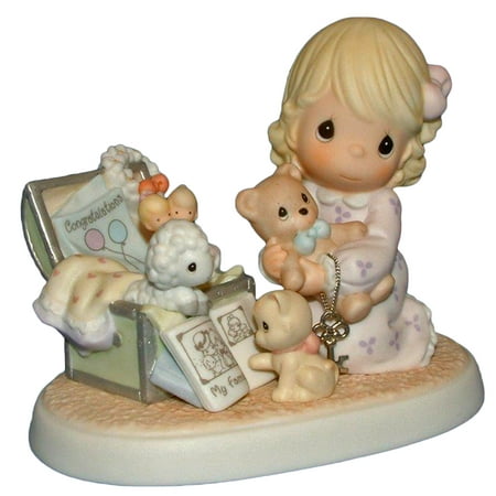 Precious Moments: 108531 Collecting Life s Most Precious Moments This Animals themed Precious Moment is the perfect porcelain figurine to grow your collection  inspire another collection  or give as that special gift. Aptly titled Collecting Life s Most Precious Moments  this figurine features animals or adorable children with tear dropped shaped eyes. Their expressions will tug at your heart strings  and the pastel coloring makes it a subtle yet elegant addition to your home. Place it in your curio cabinet  on your bedside table or proudly displayed in your living room. Wherever you put this porcelain bisque figurine  it’s sure to bring smiles and joy to your home.