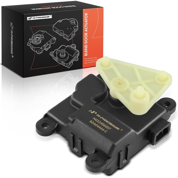 A-Premium HVAC Heater Blend Door Actuator Compatible with Honda Accord 2005 2006 2007, Coupe, Left, Blend, Replace# 79160SDNA01