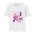 thumbnail image 3 of SwiftWear Cancer Fighter Shirts Women Breast Cancer Awareness Shirt Pink Ribbon Butterfly Graphic Tee Tee Top XL, 3 of 3