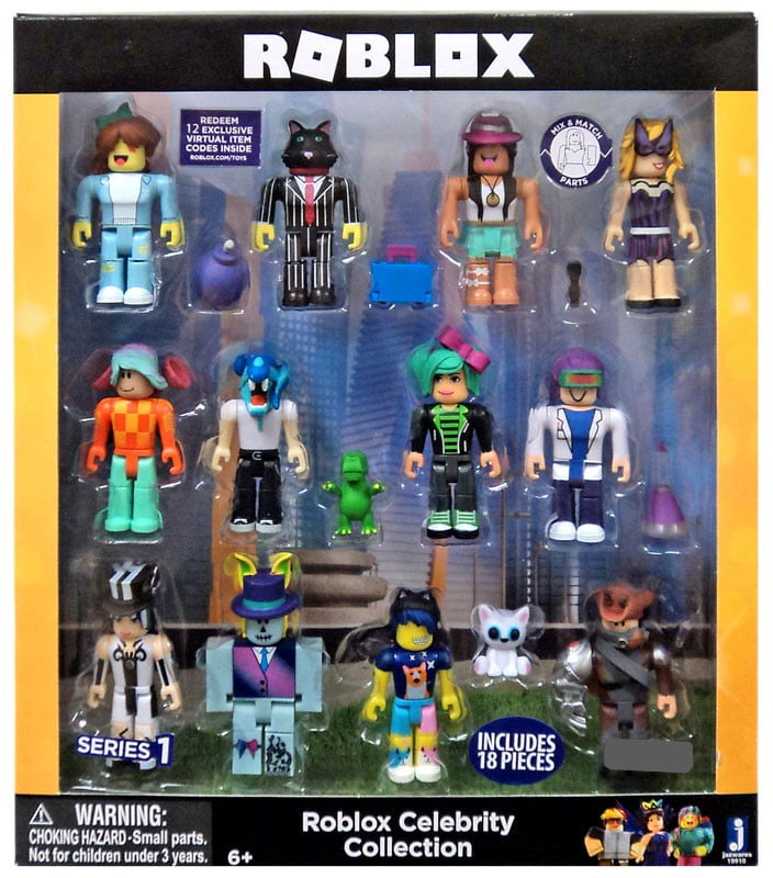 Roblox Celebrity Collection Figure 12 Pack Set Walmart Com - roblox series 2 celebrity collection figure 12 pack set walmart