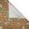 thumbnail image 6 of Ambesonne Art Nouveau Grommet Curtain, Chinese Blossoms, 50" x 63", Amber Almond Green Beige, 6 of 6
