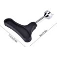 thumbnail image 3 of Llave de punta de zapato de golf, herramienta de punta de zapato de golf portátil de acero inoxidable duradero Llave de punta de golf JAMW Sencillez, 3 of 5