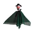thumbnail image 2 of Decoración colgante de Halloween con sombrero festivo espeluznante para habitación interior y exterior verde, 2 of 9