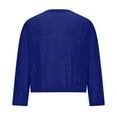 thumbnail image 6 of Bolero Cardigan Jacket for Women Long Sleeve Glitter Sparkling Mesh Lightweight Open Front Jackets Outerwear, 6 of 8