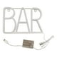 thumbnail image 5 of Letrero de neón para bar, luz de neón LED, letrero de luz de neón con barra de letras USB para bar, decoración de pared, letreros iluminados colgantes , rosa, 5 of 8