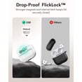 thumbnail image 4 of Funda ESR para AirPods 4 compatible con AirPods 4 Gen 2024 blanca, 4 of 9