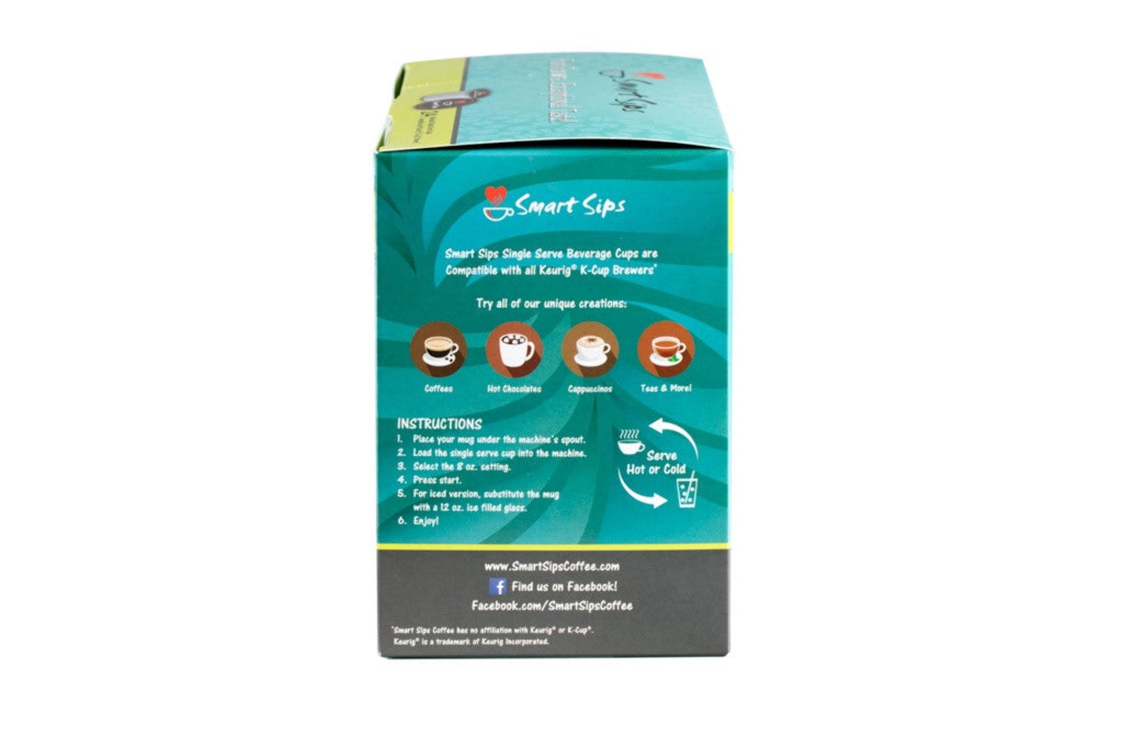 Cappuccino Variety Pack, Keurig K-cup Compatible, French Vanilla, Cinnamon, Hazelnut, Almond Cookie