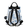 thumbnail image 2 of FORMRS Women's Travel Backpack Purse Anti-Theft Hidden Pockets Casual Shoulder Bag, Blue Butterfly, 2 of 7