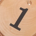 thumbnail image 4 of FELTECHELECTR 10 piezas 1-10 números de mesa rústicos para árbol de boda, decoración colgante para centro de mesa, manualidades, decoración de pared, proyectos de bricolaje para bodas., 4 of 6