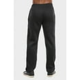 thumbnail image 3 of ET TU Men's Lightweight Open Bottom Fleece Lounge Sweatpants w/Side Pockets, 3 of 4