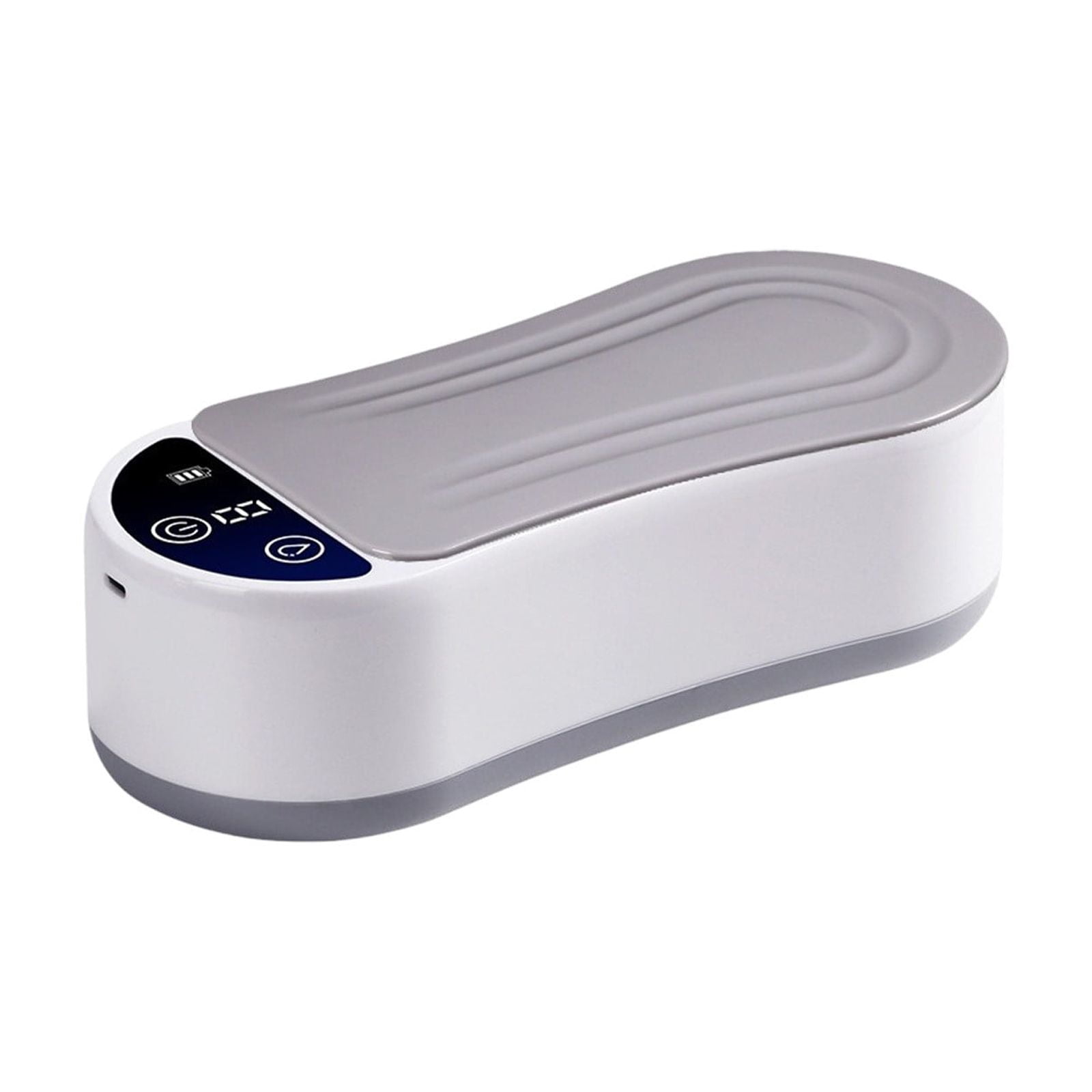 Ultrasonic Portable Jewelry Cleaner for Home and Travel, Deep Cleaning for Rings Glasses Watches Razors Dentures and Tools, USB Rechargeable Multipurpose Cleaner