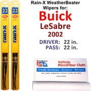 2002 Buick LeSabre Rain-X WeatherBeater Wiper Blades (Set of 2)
