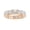 Rose Gold, variant on Houston Diamond District 5 Carat (ctw) Round Diamond Ladies Eternity Wedding Anniversary Stackable Ring Band Value Collection Platinum Size-5