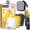 Mix, variant on 120w Dual USB & Dual Type-C Fast Charger, All-New Upgraded Thermal Optimized Charger 120 Watt, with 59in Flat Braided Mechanical Style Multi-Function Cable