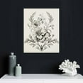 thumbnail image 4 of COMIO Watercolor Flower Wall Art  Botanical Wildflower Wall Decor Boho Neutral Canvas Wall Art Vintage Prints Floral Pictures Minimalist Farmhouse Poster for Room Bedroom  Unframed, 4 of 4