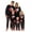 Black Heart, variant on Valentines Day Matching Family Pajamas Set Love Heart Pattern Family Matching Outfits