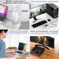 thumbnail image 3 of NARABB USB To 3.5mm Audio Adapter USB To AUX Audio External Stereo Sound Card For Headphones Speaker For For PS5, PC, Laptop, Desktops, 3 of 9